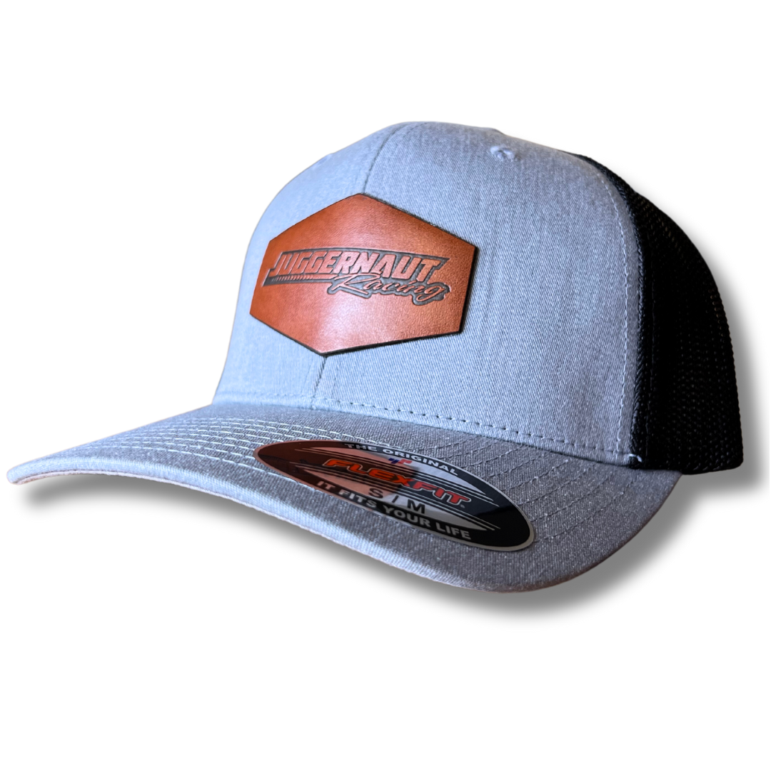 Juggernaut Leather Flexfit Hat