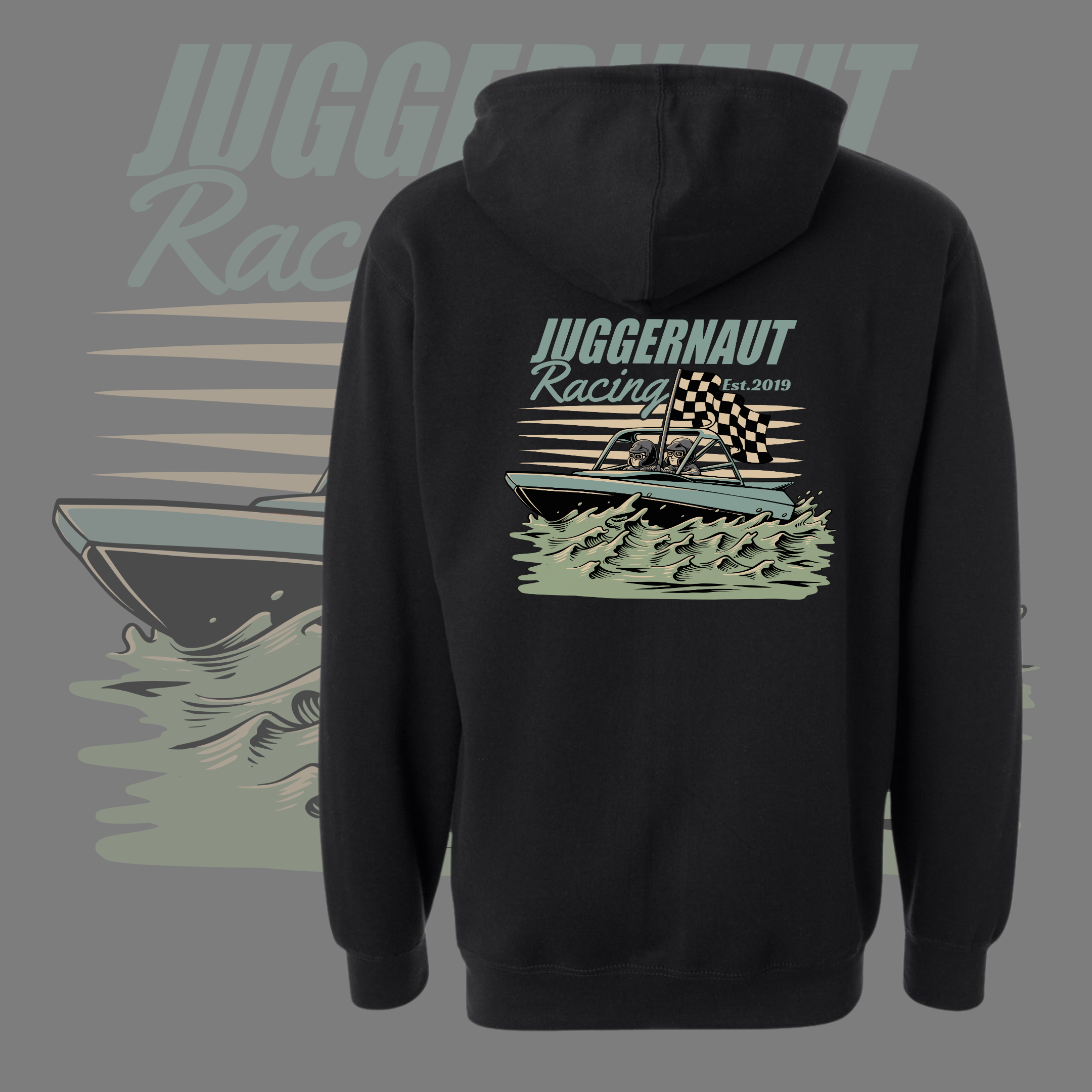 Juggernaut Retro Hoodie – juggernautcustoms